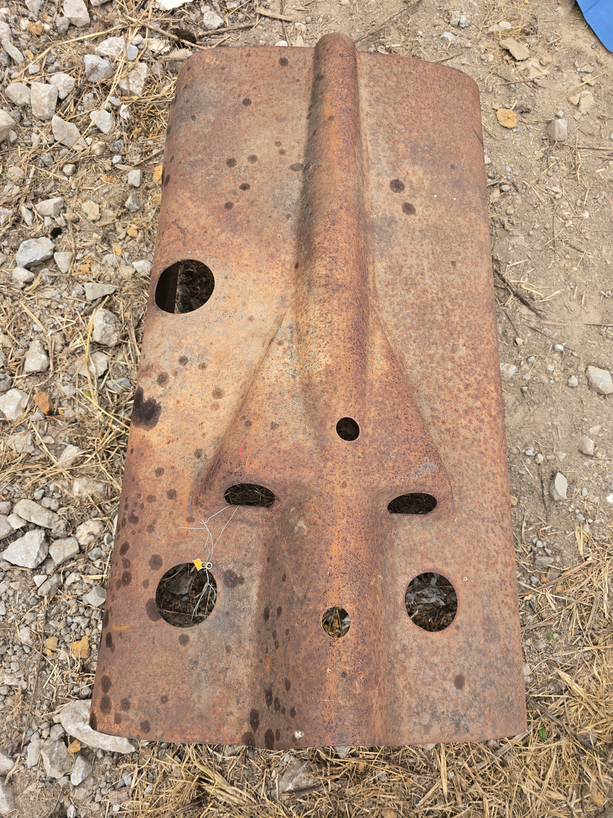 Early Farmall H hood engine cover antique tractor