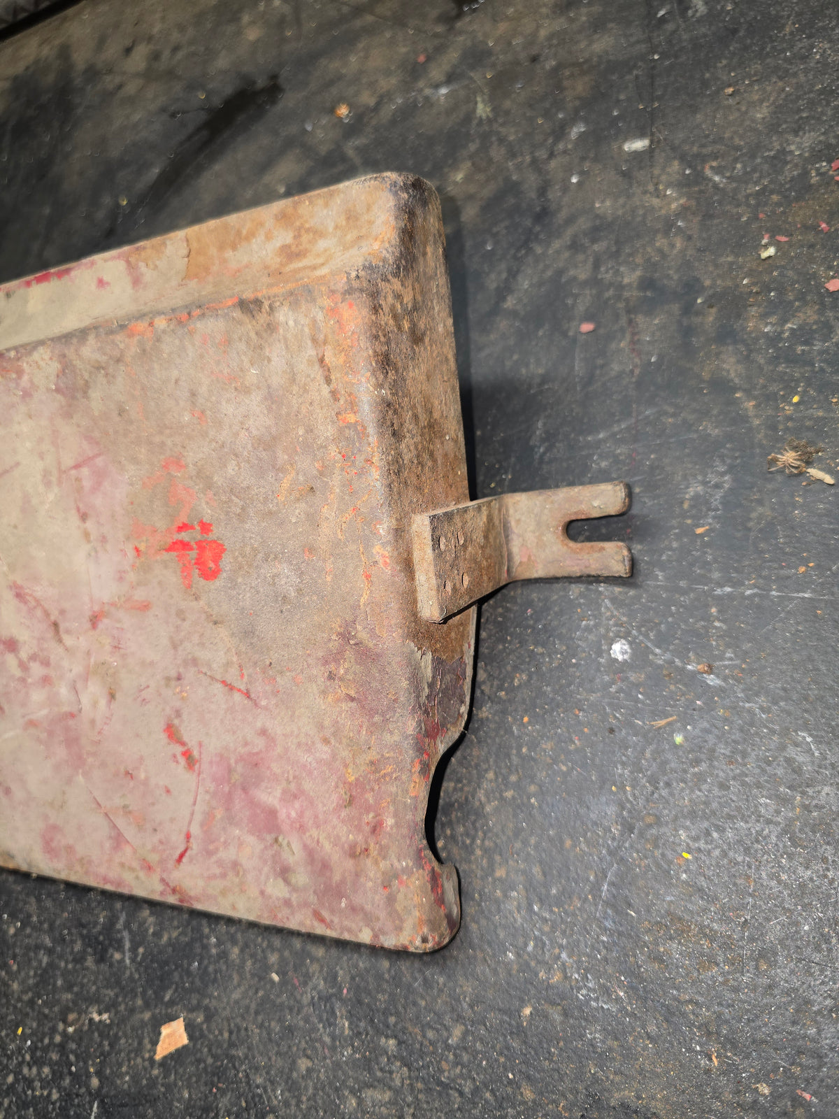 Farmall M early super M battery box lid