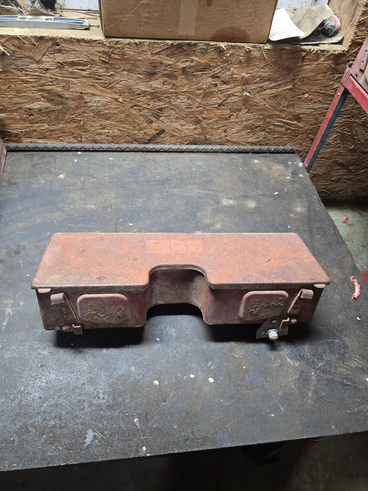 Farmall H M supers light bar toolbox