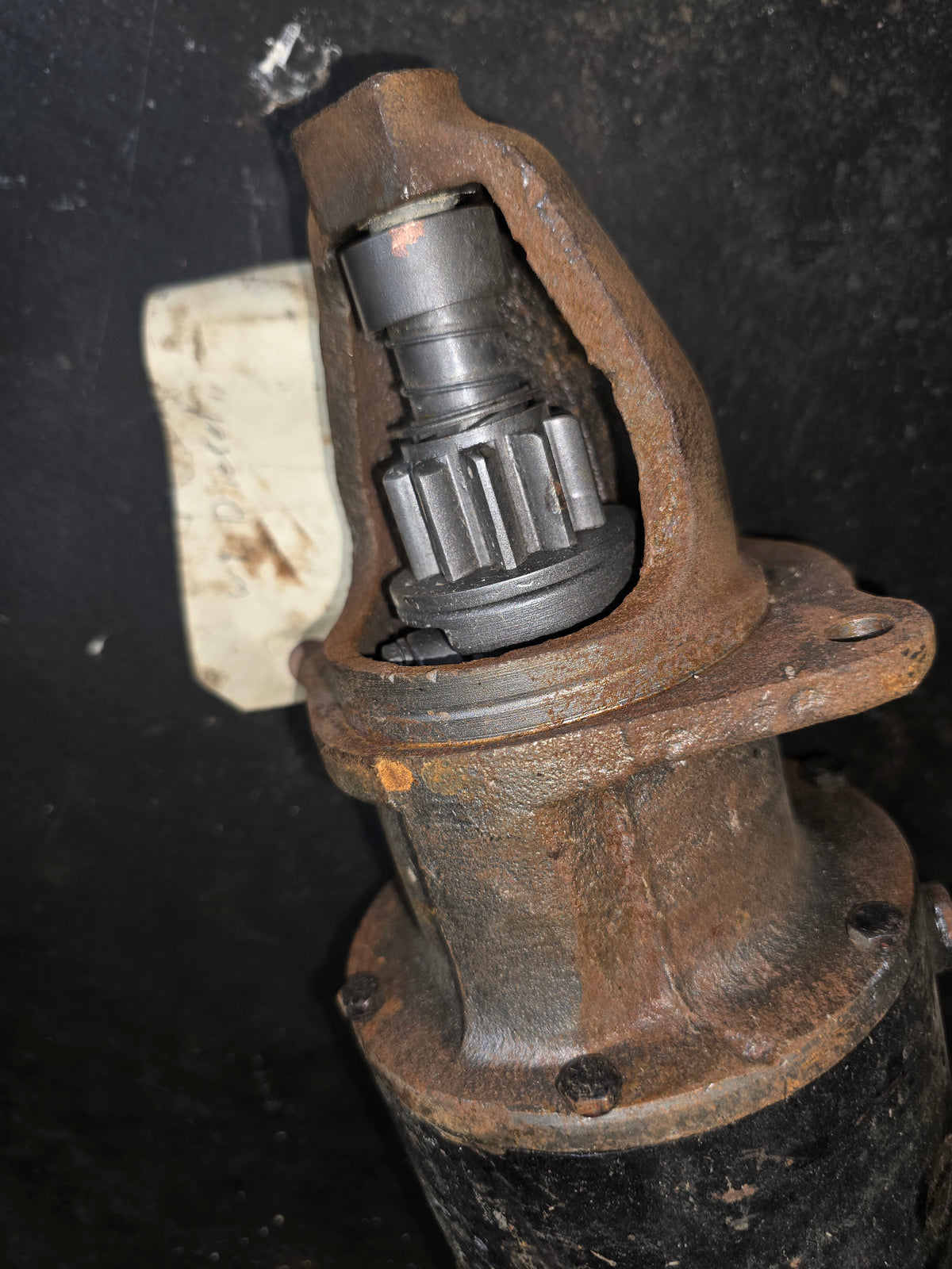 Mccormick WD9 ID9 TD9 Rebuilt Starter Delco 1108920