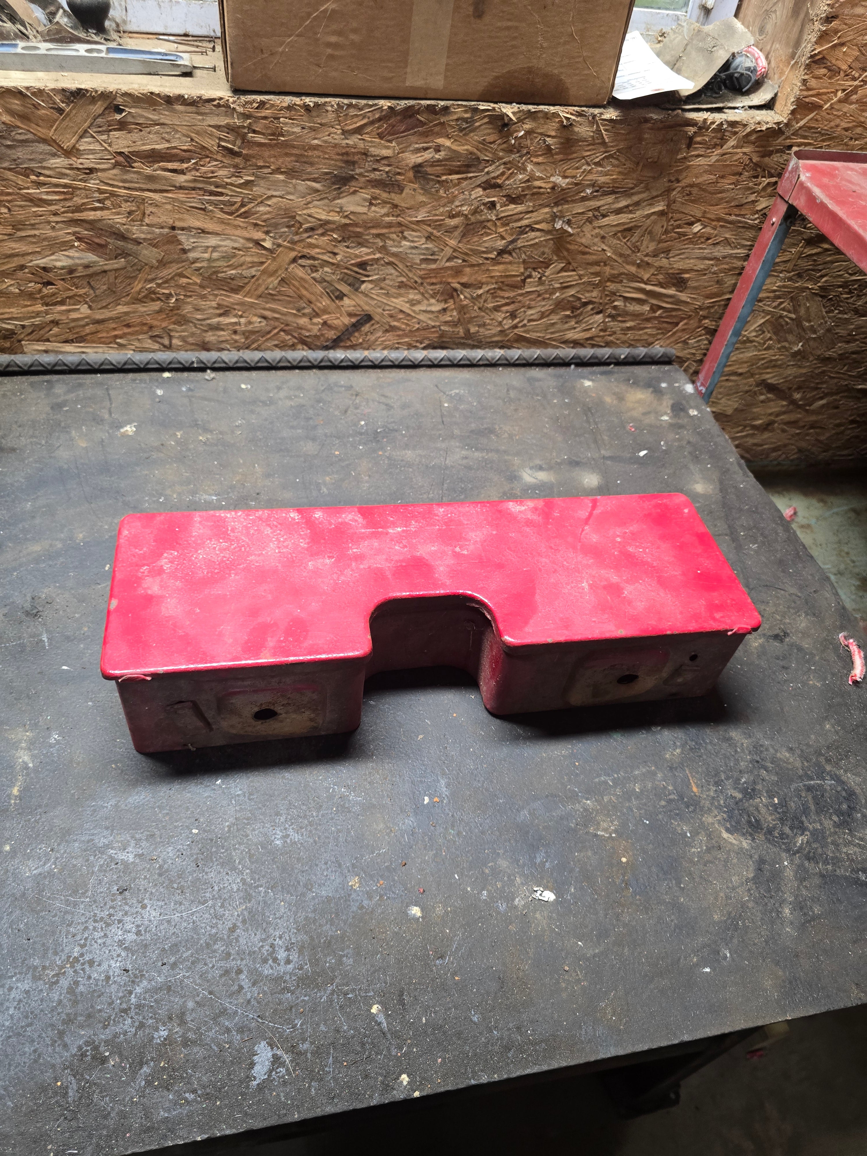 Farmall H M supers light bar toolbox